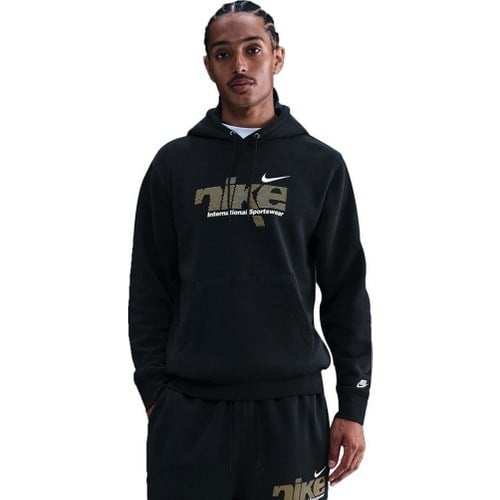 Nike M Nk Club Bb Po Hdy Swsh Sport IM8321-010 Siyah Erkek Sweatshirt