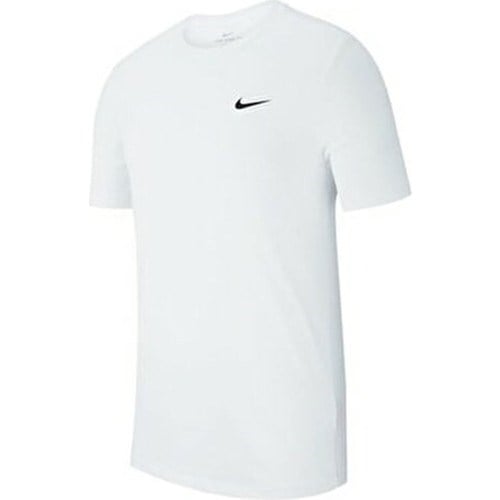 Nike M Nk Df Tee Dfc Crew Solid Erkek Beyaz T-Shirt - AR6029-100