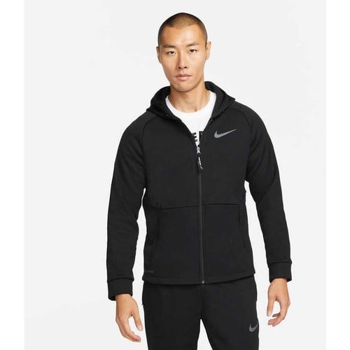 Nike M Np Tf Thrma Sphr Jkt Hd Fz Siyah Erkek Sweatshirt