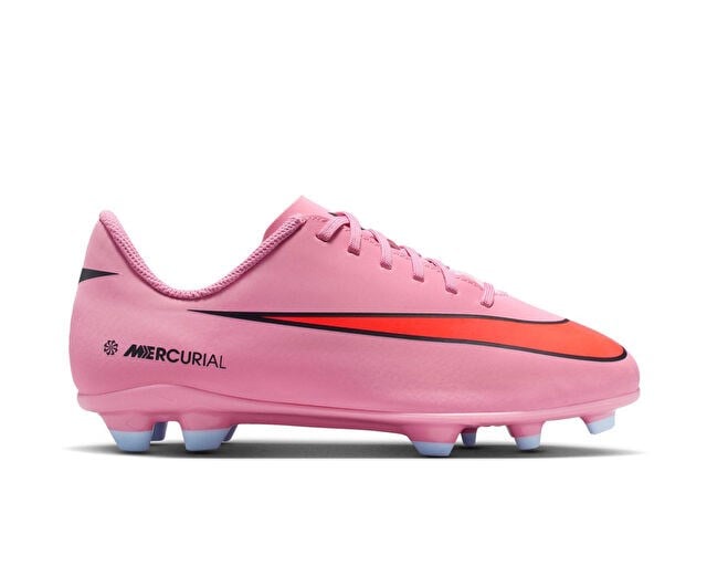 NIKE MERCURIAL JR VAPOR 16 CLUB FG/MG Genç Çoklu Çim Zemin Kramponu FQ8286-600 Kırmızı