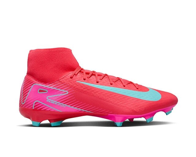 NIKE MERCURIAL SUPERFLY 10 ACAD FG/MG Unisex Çim Zemin Kramponu FQ1456-800 Pembe