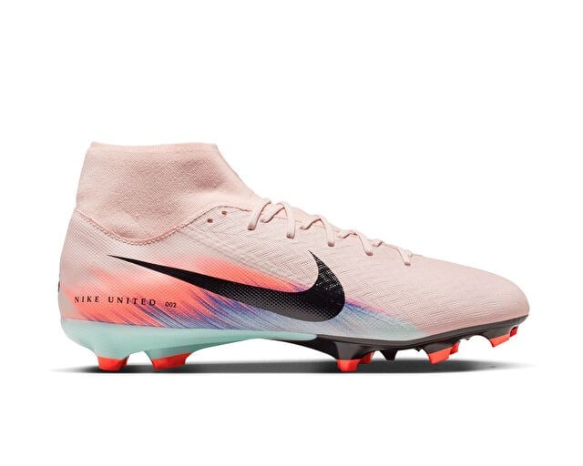 NIKE MERCURIAL SUPERFLY 10 ACDMY FG/MG NU2 Unisex Çoklu Çim Zemin Kramponu IM8529-600 Kırmızı