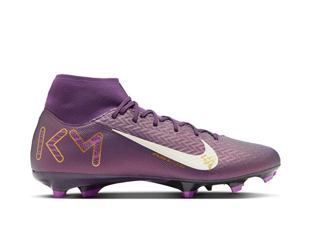 NIKE MERCURIAL ZM SUPERFLY 10 ACAD KM FG/MG Unisex Çim Zemin Kramponu HJ7309-500 Mor