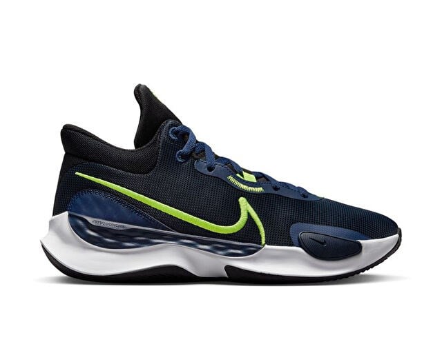 NIKE RENEW ELEVATE 3 Erkek Basketbol Ayakkabısı DD9304-005 Lacivert