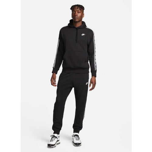 Nike Siyah - Gri - Gümüş Erkek Dik Yaka Regular Fit Eşofman Takımı FB7296-010 M Nk Club Flc Gx Hd Trk