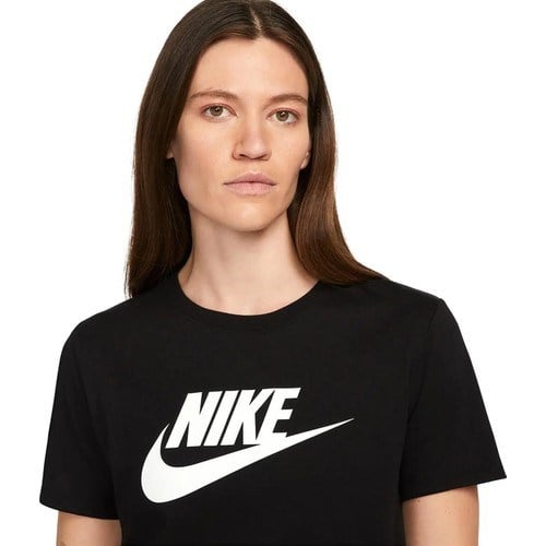 Nike Sportswear Essential Kadın Siyah Günlük Stil T-Shirt -  DX7906-010