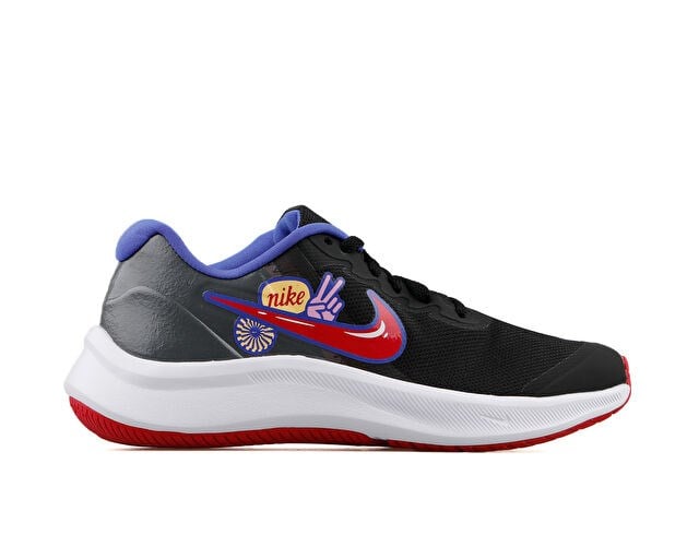 NIKE STAR RUNNER 3 SE (GS) Genç Günlük Ayakkabı DH3144-013 Siyah