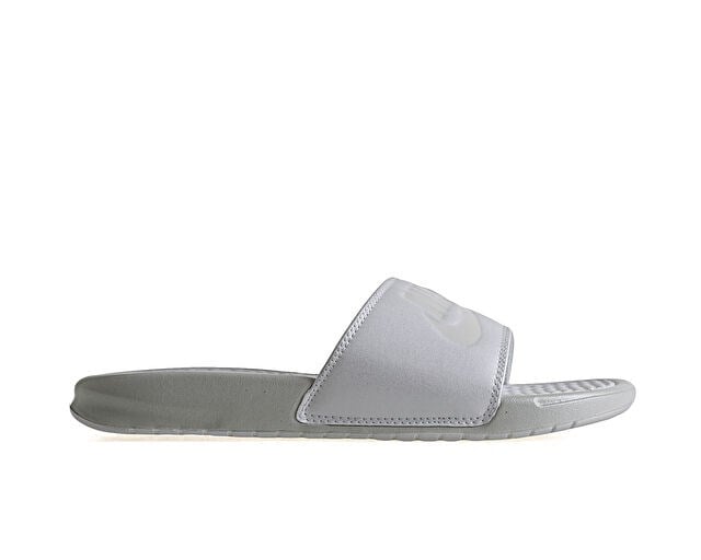 NIKE WMNS BENASSI JDI METALLIC QS Kadın Terlik AA4149-100 Gri