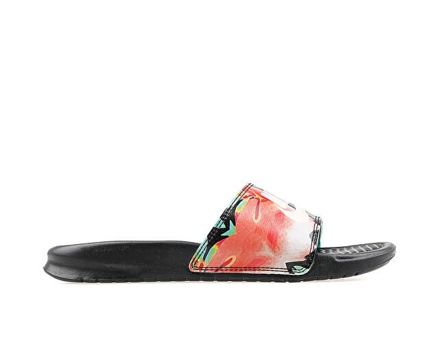 NIKE WMNS BENASSI JDI PRINT Kadın Terlik 618919-019 Çok Renkli