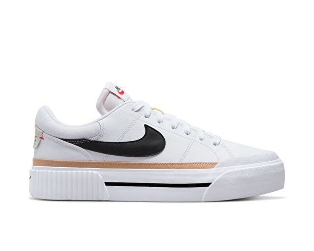 NIKE WMNS COURT LEGACY LIFT Kadın Günlük Ayakkabı DM7590-100 Beyaz