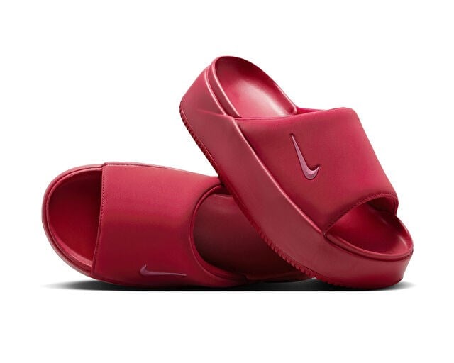 NIKE WMNS NK CALM ELEVATION Unisex Terlik HJ5601-602 Kırmızı