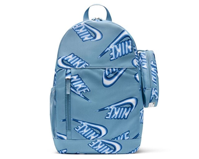 NIKE Y NK ELMTL BPK SHOEBOXSU26AOP Sırt Çantası-En: 30 cm, Boy: 46 cm, Derinlik: 13 cm IH7852-486 Mavi
