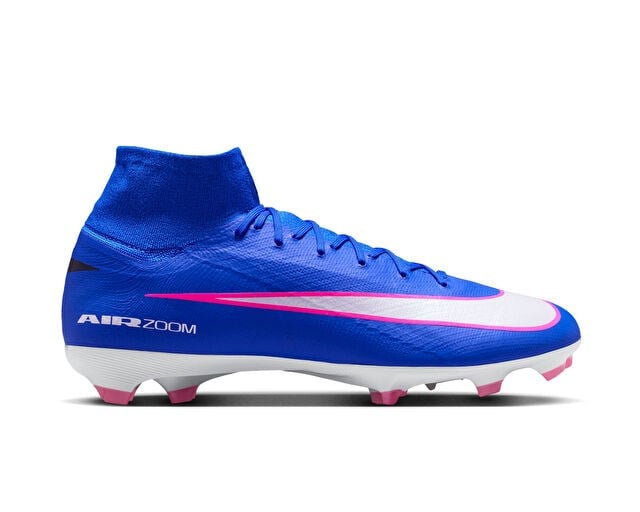NIKE ZM MERCURIAL SUPERFLY 10 PRO FG Erkek Çim Zemin Kramponu HF9433-446 Mavi