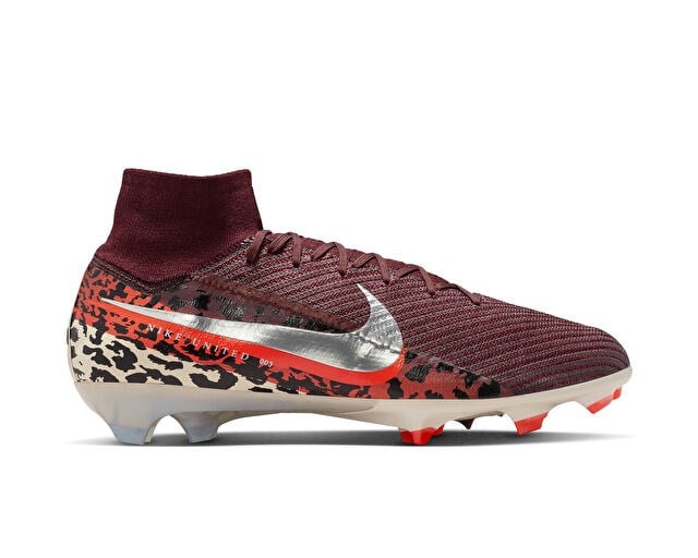 NIKE ZM SUPERFLY 10 ELITE FG NU3 Erkek Çim Zemin Kramponu IO8438-661 Kırmızı