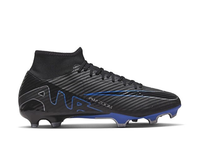 NIKE ZOOM SUPERFLY 9 ACADEMY FG/MG Erkek Çoklu Çim Zemin Kramponu DJ5625-040 Siyah