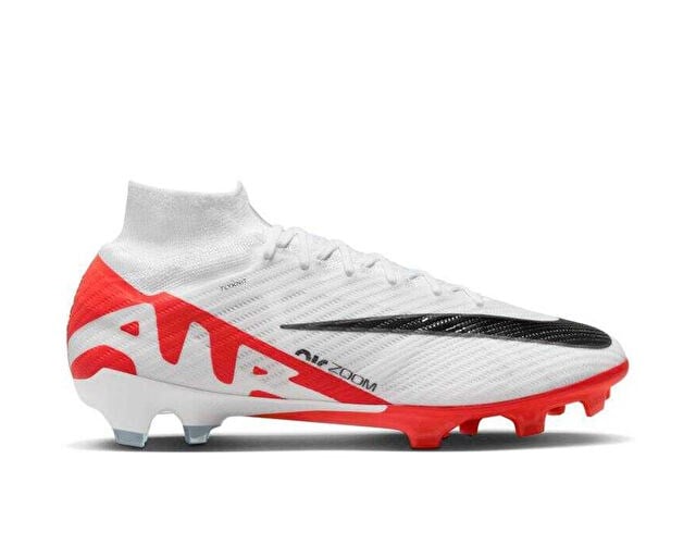 NIKE ZOOM SUPERFLY 9 ELITE FG Erkek Çim Zemin Kramponu DJ4977-600 Beyaz