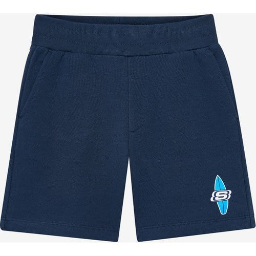 Skechers B Lw Fleece Sweatshort Büyük Erkek Çocuk Lacivert Şort SK2510131-410