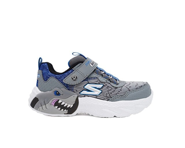 SKECHERS CREATURE Çocuk Günlük Işıklı Ayakkabı 400617L-CCBL Gri