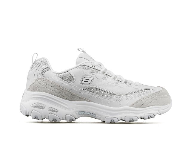 SKECHERS D'LITES GLIMMER EVE Premium Koleksiyonu 13155-WSL Beyaz