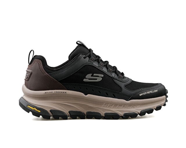 SKECHERS D'LUX TREKKER Erkek Outdoor Ayakkabısı 237565-BKNT Siyah