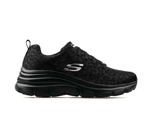 SKECHERS FASHION FIT WILD AURA Kadın Günlük Ayakkabı 88888179TK-BBK Siyah