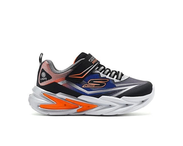 SKECHERS FLEXGLOW ULTRA Çocuk Günlük Işıklı Ayakkabı 400139L-BKSL Siyah