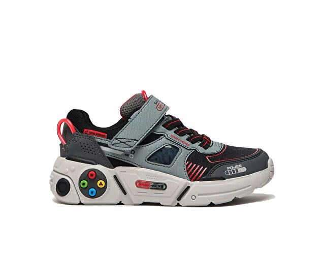 SKECHERS GAMETRONIX 2.0 Çocuk Günlük Ayakkabı 402270L-GYMT Gri