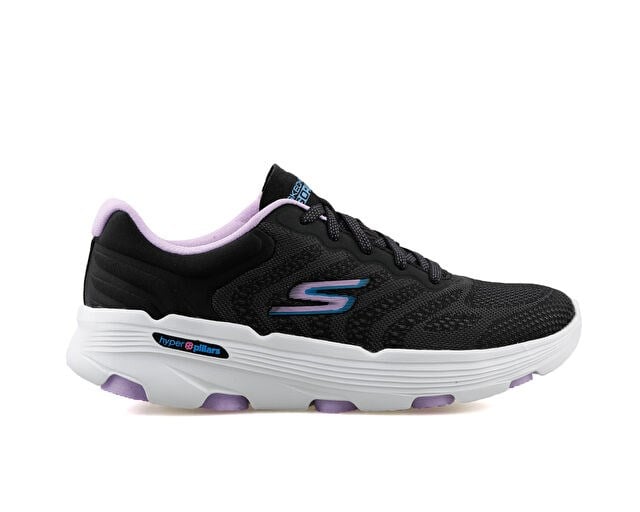 SKECHERS GO RUN 7.0 DRIVEN Kadın Koşu Ayakkabısı 129335-BKLV Siyah