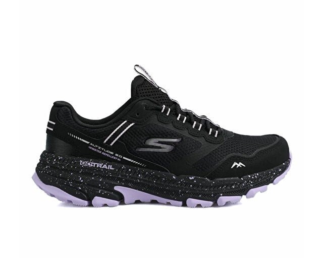 SKECHERS GO RUN TRAIL ALTITUDE 2.0 - RAVINE Kadın Outdoor Koşu Ayakkabısı 129525-BKLV Siyah