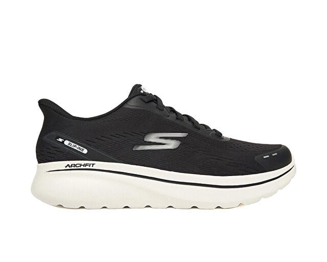 SKECHERS GO WALK ARCH FIT N-JOY Erkek Günlük Ayakkabı 217075TK-BKW Siyah
