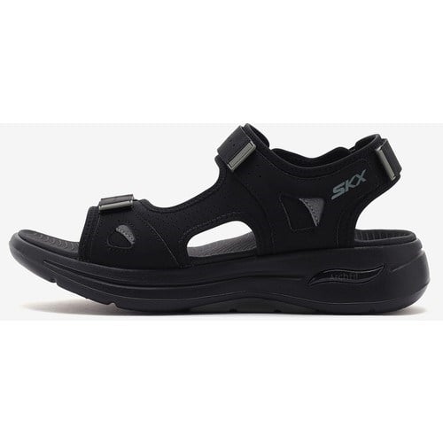 Skechers Go Walk Arch Fit Sandal-Mission Ii Erkek Siyah Sandalet 229064 Blk