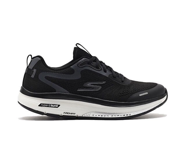 SKECHERS GO WALK WORKOUT WALKER Kadın Koşu Ayakkabısı 124943-BKW Siyah