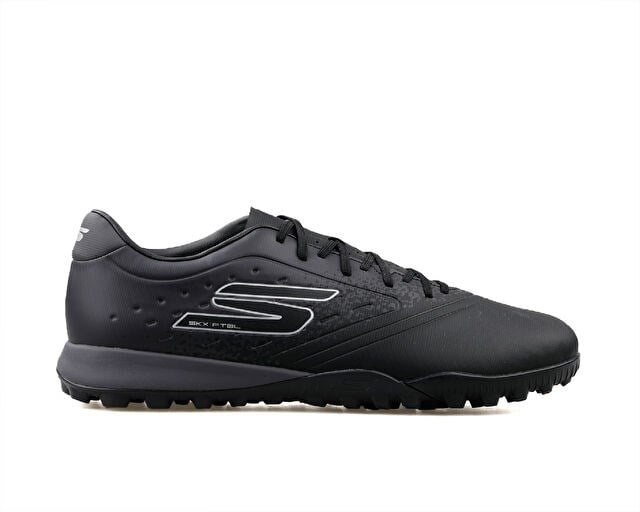 SKECHERS GOLD TF Erkek Halı Saha Ayakkabısı 252016-BKSL Siyah