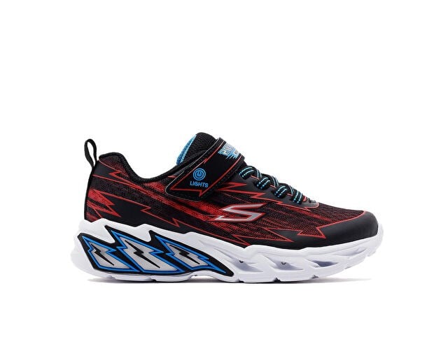 SKECHERS LIGHT STORM 2.0 BOLT-BRIGHTS Çocuk Günlük Işıklı Ayakkabı 400149L-BKRD Siyah