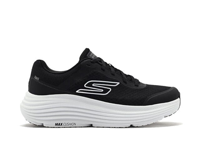 SKECHERS MAX CUSHIONING ENDEAVOUR Erkek Koşu Ayakkabısı 220613-BKW Siyah