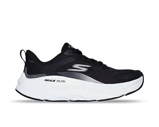 SKECHERS MAX RUN PACEWAVE Kadın Koşu Ayakkabısı 129202-BKW Siyah