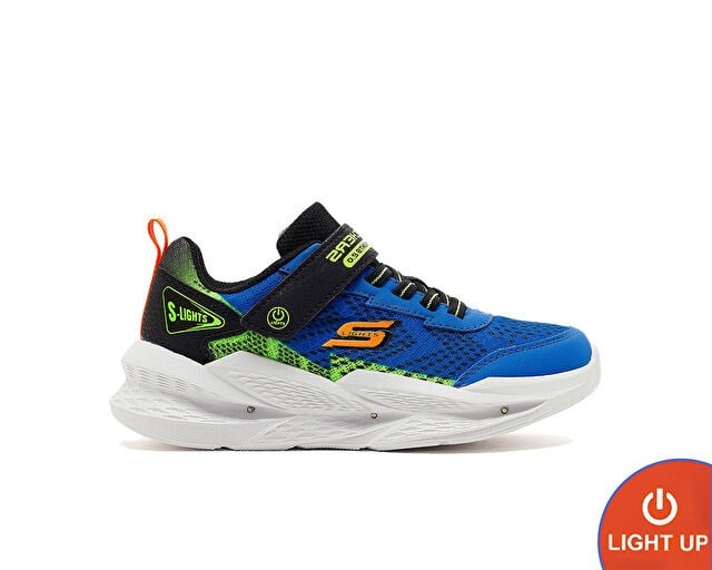 SKECHERS METEOR-LIGHTS 2.0 Çocuk Günlük Işıklı Ayakkabı 401490L-BLBK Mavi