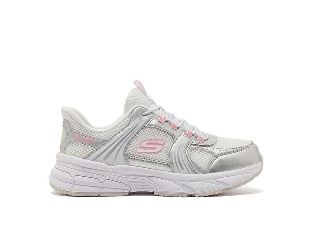 SKECHERS RETRO-GRAPH Çocuk Günlük Ayakkabı 319078L-WSPK Beyaz