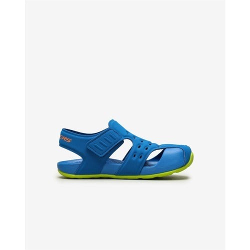 Skechers Side Wave Büyük Erkek Çocuk Mavi Erkek Çocuk Sandalet 92330L Bllm