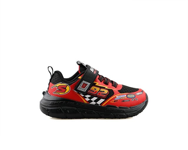 SKECHERS SKECH TRACKS Çocuk Günlük Ayakkabı 402303N-BKRD Kırmızı