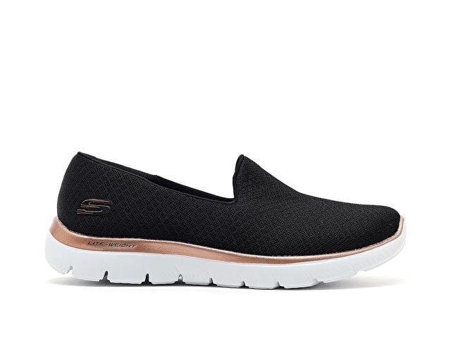 SKECHERS SUMMITS Kadın Günlük Ayakkabı 896123TK-BKRG Siyah