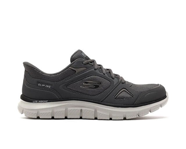 SKECHERS TRACK EZRAL Erkek Günlük Ayakkabı 233039TK-CHAR Gri