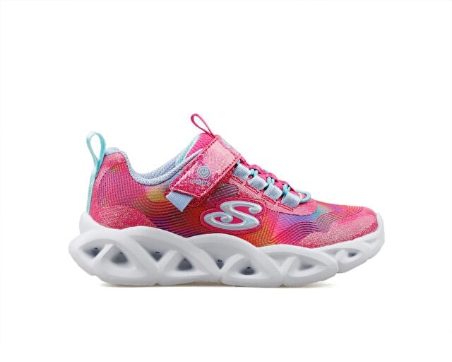 SKECHERS TWISTY BRIGHTS 2.0 Çocuk Günlük Işıklı Ayakkabı 302339L-PKMT Pembe