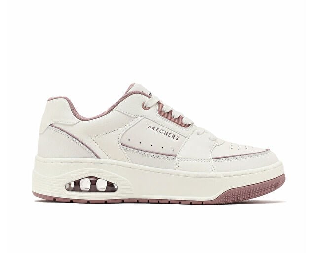 SKECHERS UNO COURT Kadın Günlük Ayakkabı 177712-WPK Beyaz