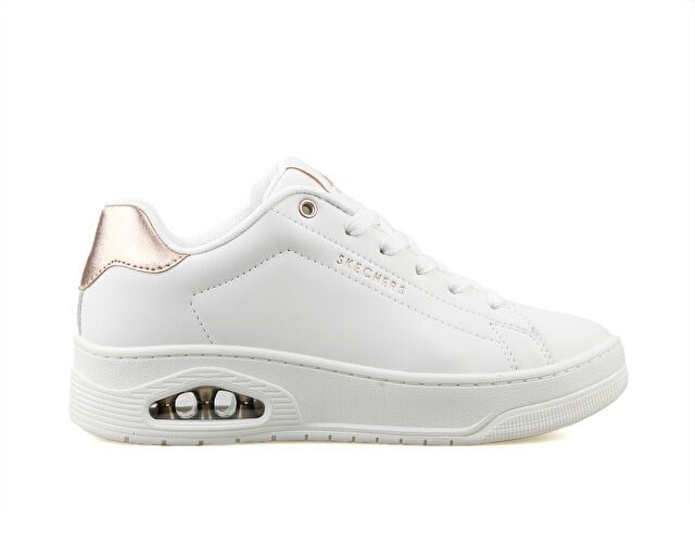 SKECHERS UNO COURT Kadın Günlük Ayakkabı 177700-WHT Beyaz