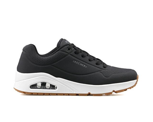 SKECHERS UNO STAND ON AIR Erkek Günlük Ayakkabı 52458-BLK Siyah