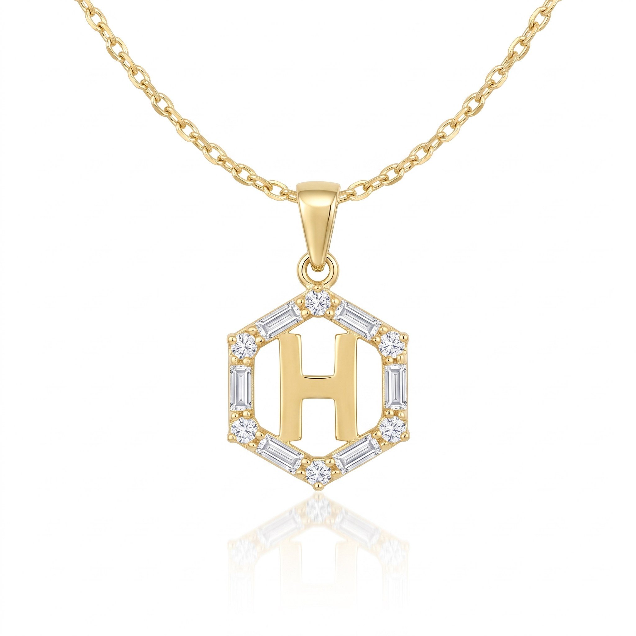 14K Altın Harfli Kolyeler | 2,04 Gr