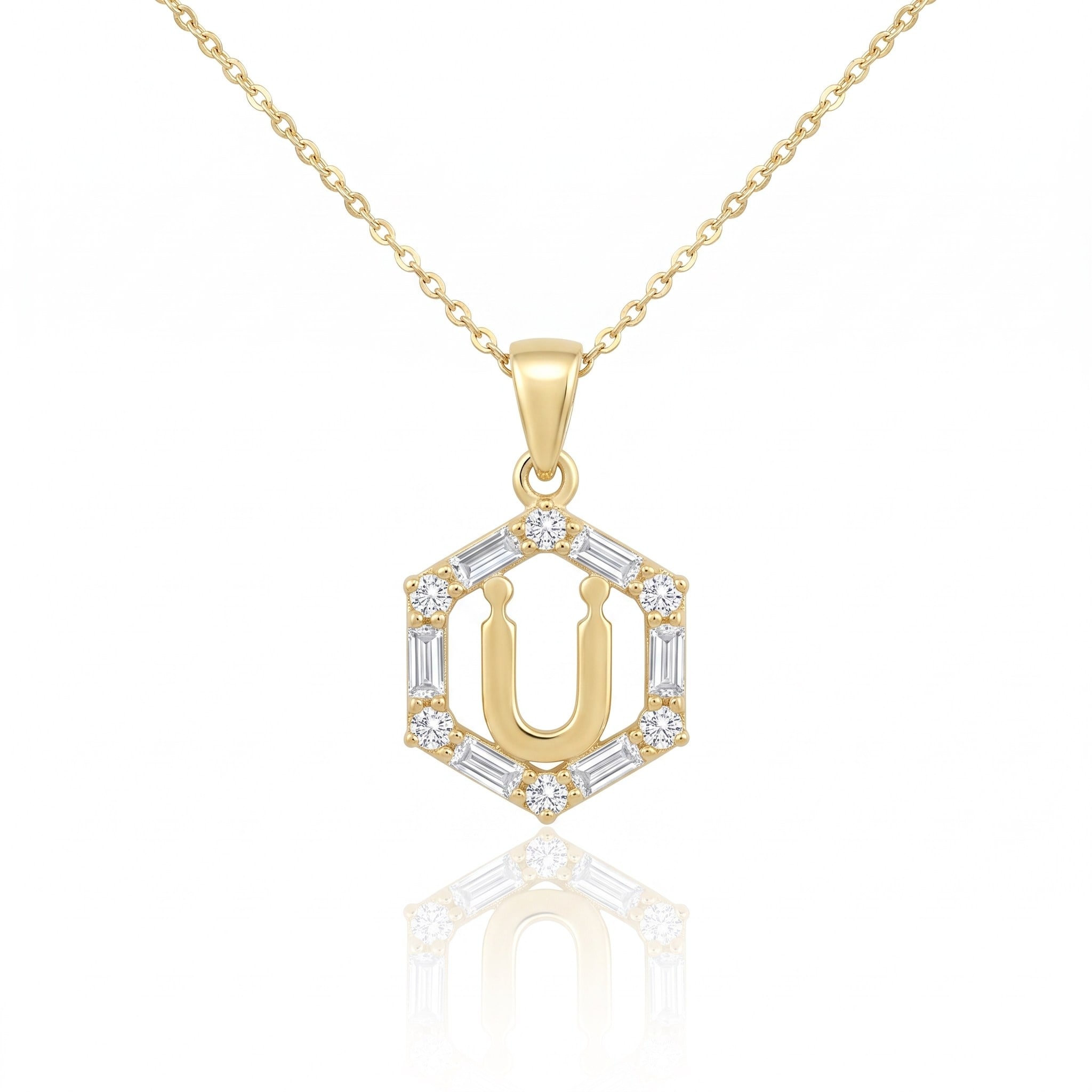 14K Altın Harfli Kolyeler | 2,11 Gr
