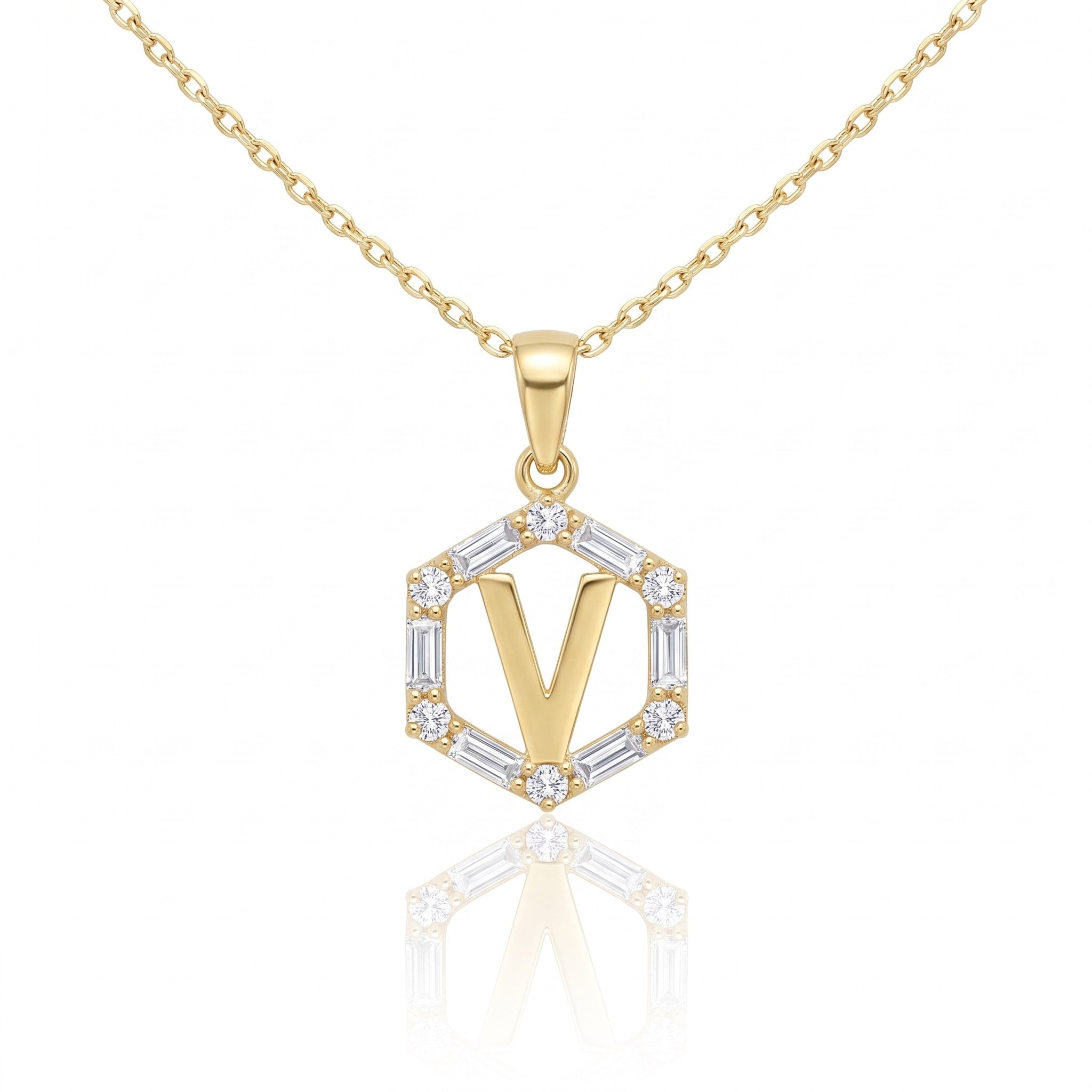 14K Altın Harfli Kolyeler | 2,12 Gr