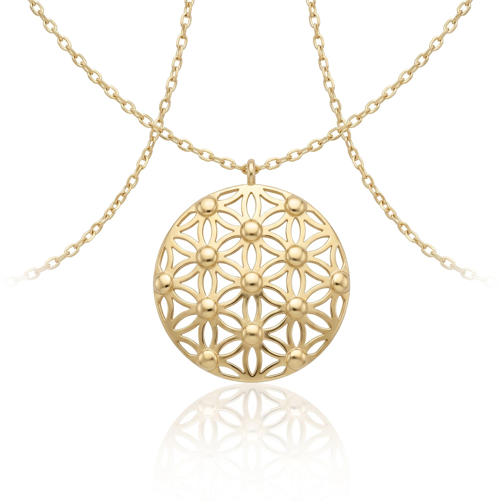 14K Altın Sade Kolye | 2,57 Gr